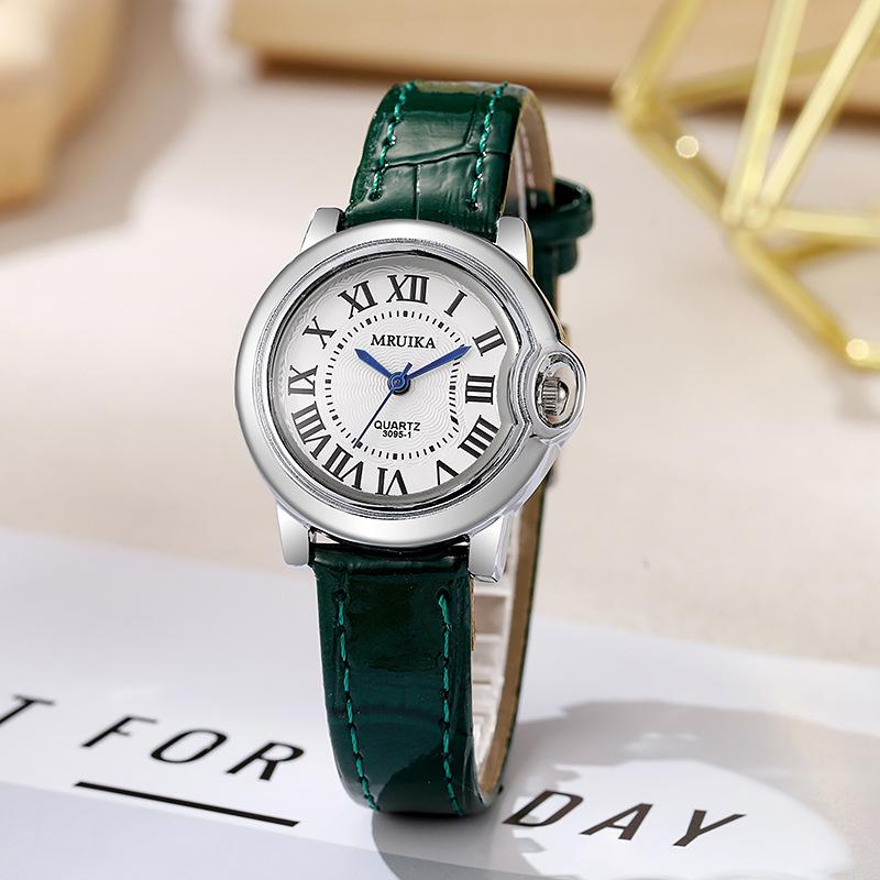 

Бренд Роскошные Женские Часы Атмосфера Римский Циферблат Кварцевые Часы Модные Женские Кожаный Ремешок Наручные Часы Подарок Любви Relógio