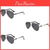 Stylish Metal Polarized Sun Glasses Black Uv400 Shades For Men Women