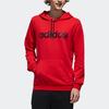 Adidas Neo Logo Print Casual Pullover Hoodie Men Hoodie Red EA3525