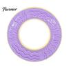 Flexible TPR Teeth Cleaning Toy Dog Cooling Chew Toy, Popsicle Ice Freezer Donut Shape Interactive Training Reusable Freeze for Summer Heat