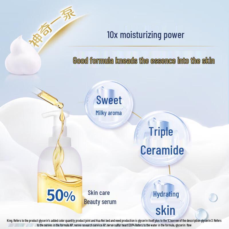 Dove Deep Nourishing Sweet Milk Foaming Body Wash