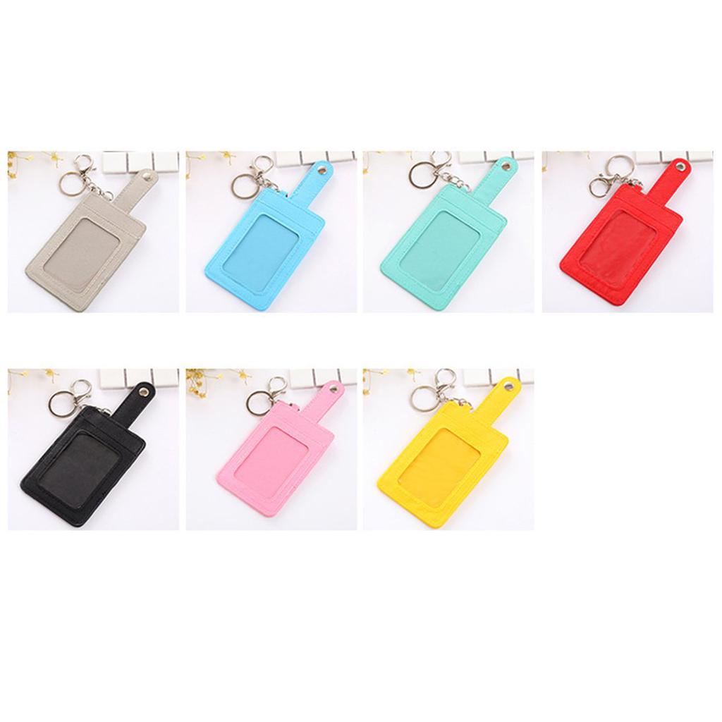 Buy Retro Bus Subway Card Holder Key Ring Badge Name Credit Card Sleeves Protector at affordable