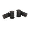 4PCS 10mm Swing Arm Bushing Bushes Set Shock Absorption Bushing Spacer for ATV Scooter UTV Quad Bike