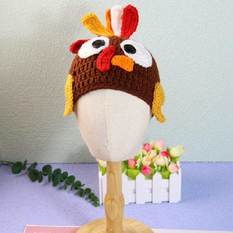 Children Turkey Hat Thanksgiving Kawaii Turkey Hat School Activity Cap Halloween