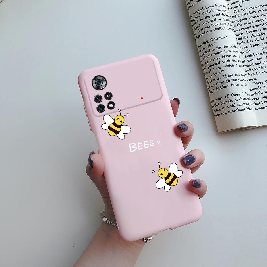 For Xiaomi Poco X4 Pro 5G Case Cute Cartoon Back Cover Soft Silicone Phone Case For Xiaomi Poco X4 X 4 PocoX4 Pro X4Pro 5G Funda