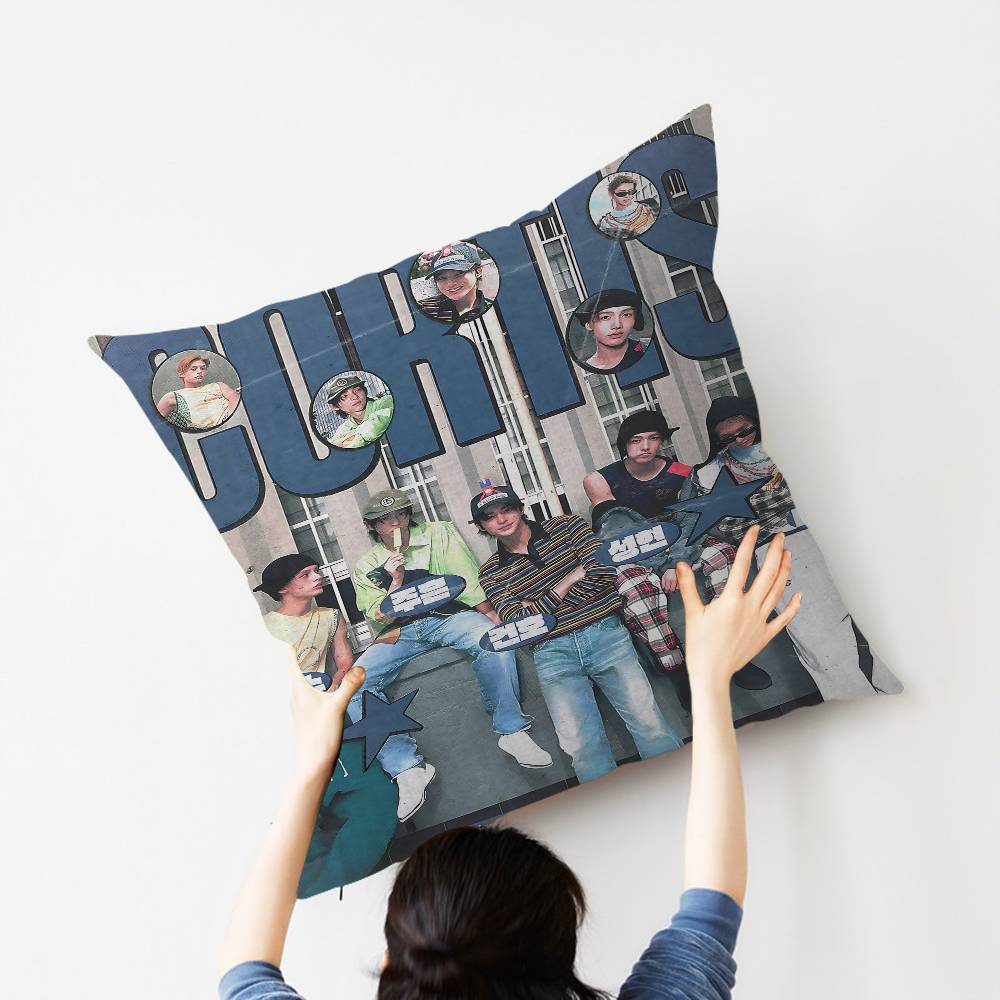 Kpop Music C-CORTIS Personalized Pillow Dust Cover Bedroom Kids Party Decoration Pillowcase Birthday Children Gift