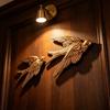 Gold Swallow Wall Decors 3D Resin Flying Bird Hanging Sculpture Floating Ornament for Entryway Living Room Bedroom Styling Housewarmings Gift