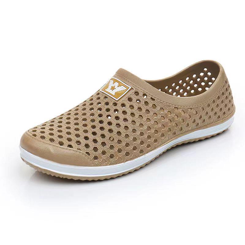 Oddychające letnie sandały plażowe: Buty typu river tracing dla rodziców i dzieci, męskie, codzienne, modne, wydrążone.