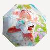 1pc Outdoor Umbrella with Anime Character Design - Automatic Opening/Closing, Portable 3-Fold Design, 8-Rib Iron Frame - Perfect for Fans, Travel
