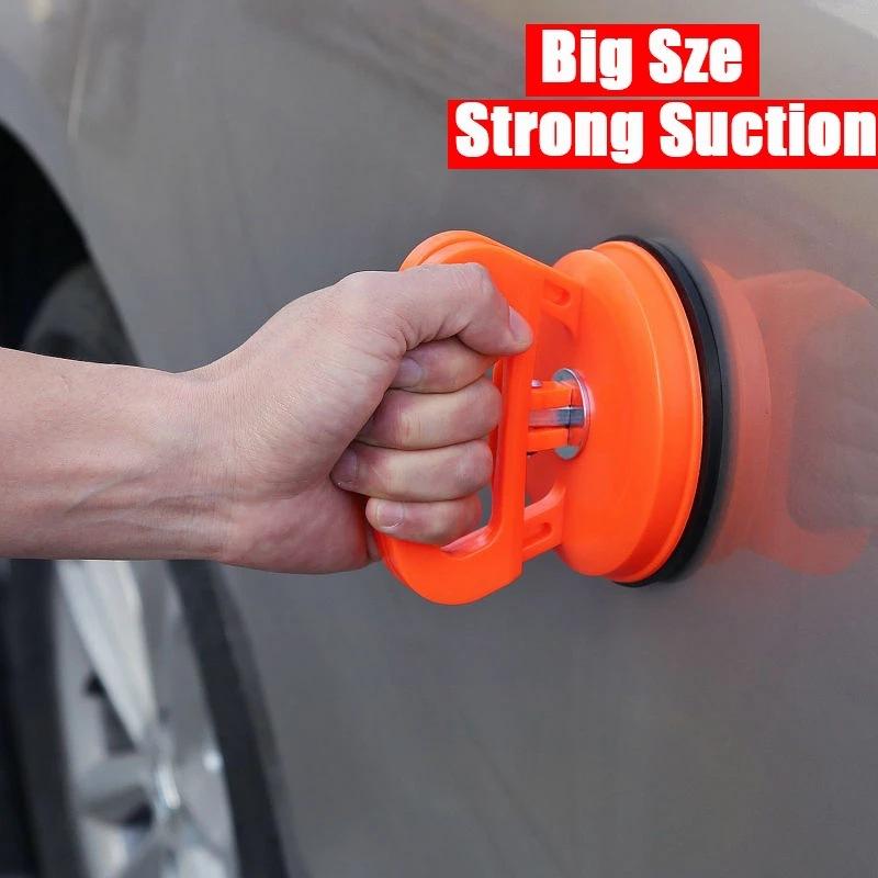 2pcs Car Puller Heavy Duty Suction Cup Panel Tool Sucker Repair Bodywork Dent Remover Auto Dent Repair Tools Fix Mend Pull Glass