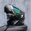 ORZ-162 motorcycle helmet, modular flipped full face helmet, long-distance off-road helmet with built-in sunshade