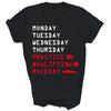 Monday Tuesday Practice Car Race Day Racing Unisex Shirt Gift