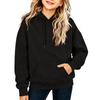 Sudadera Pulóver de Manga Larga de Color Unisex para Niños Comodidad Casual