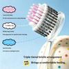 Kids Soft Bristle Toothbrush Cartoon High Density Bristles Cartoon Handle Gentle For Toddlers Children Daily Oral Cleaning