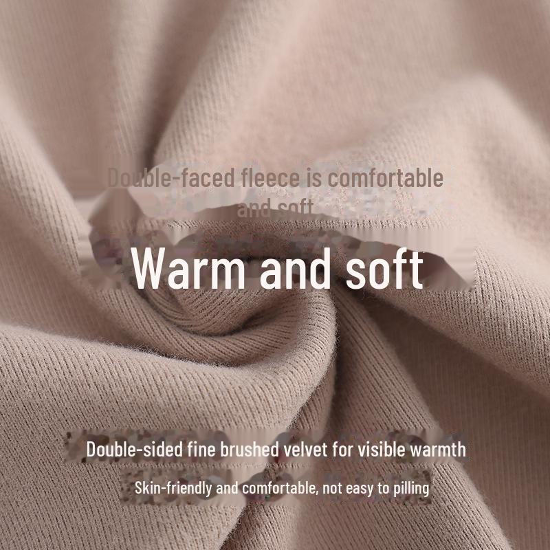 2024 Women's Brushed Thermal Vest: Velvet Half-High Collar, Sleeveless, Wear Indoors or Out