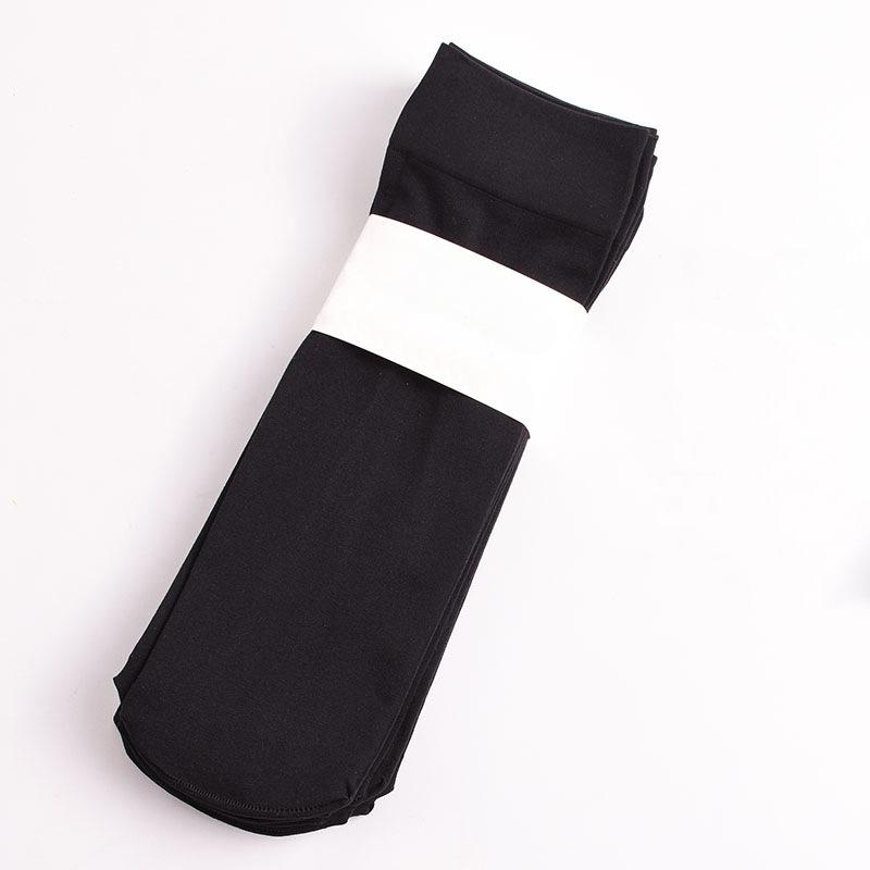 Tykk Strømper Vår og Sommer Tykke Korte Strømper Tynne Elastiske Pustende Sokker Dame Mellomlange Sokker