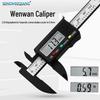 Digital Plastic Vernier Caliper 0-100mm for Jewelry Measurement