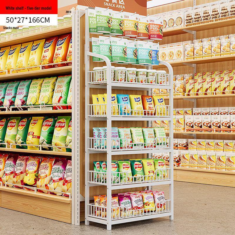 Multi-layer Snack & Drink Display Stand for Checkout Counters and Toy Shelves