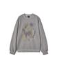 GAKKAI UNIONS Glitch Pigment Sweatshirt Stone Grey