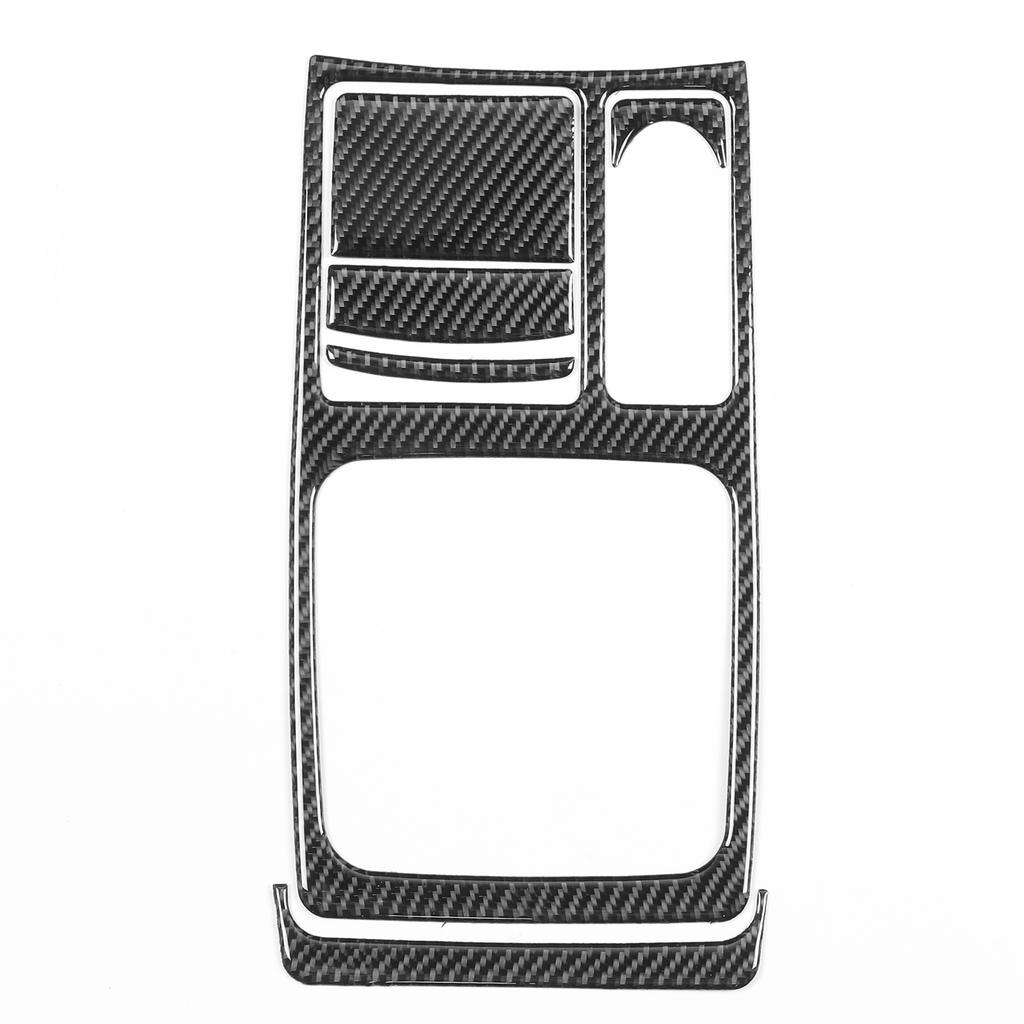 6pcs Carbon Fiber Interior Gear Shift Panel Cover CoDriver Fit for Mitsubishi Lancer GTS 20082016