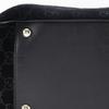 Gucci GG Shelly Line Tote Bag 162160 Black Suede Unisex Used