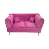 Dollhouses Plush Miniature Sofa Furniture For Toyhouses Jewelry Box Design Safe Childrens Play
