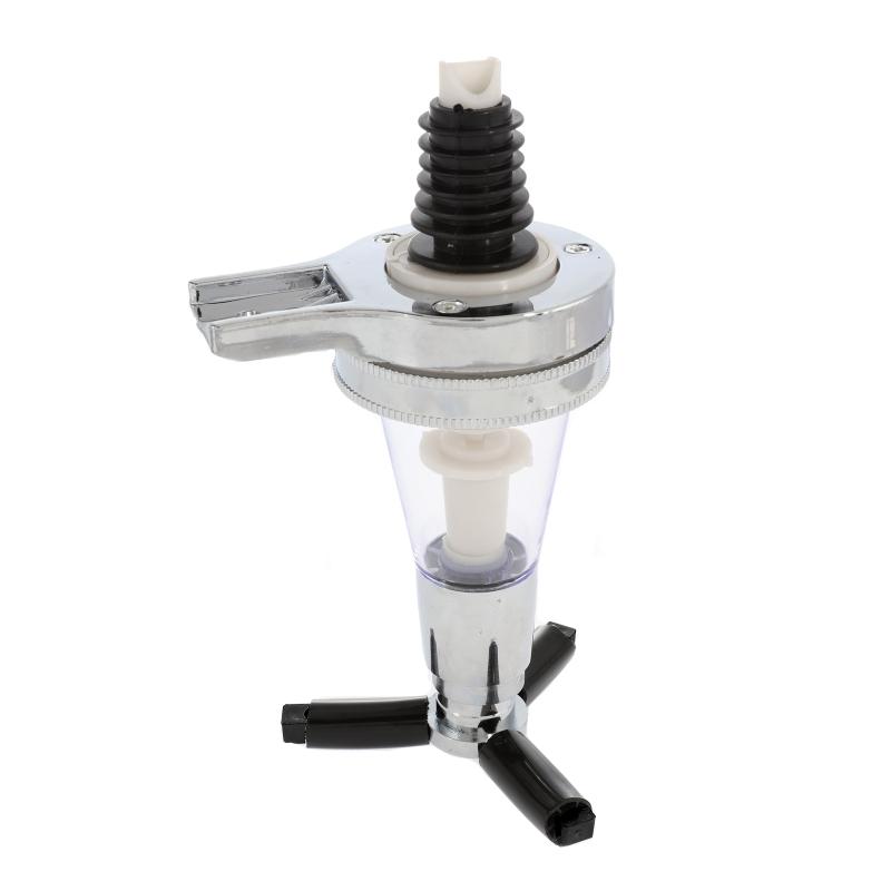 30ml measurement 3 straight row wall hanging wine rack pourer Mounted