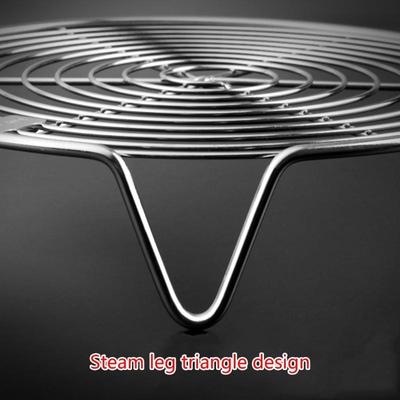 Versatile Stainless Steel Steaming Rack Steamers Basket Steaming Stand for Kitchen and Culinary Enthusiasts