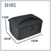 SCGEHA Reel Case, Reel Storage Bag, Fishing Reel Bag, Protective, Large Capacity Storage Case for Fishing Tackle (XL)
