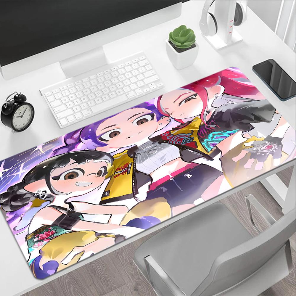 Colorful Friends Together Gaming Mouse Pad Gamer Mousepad Desktop Mouse Pad Non-Slip Rubber Bottom Perfect Gift for Gamers