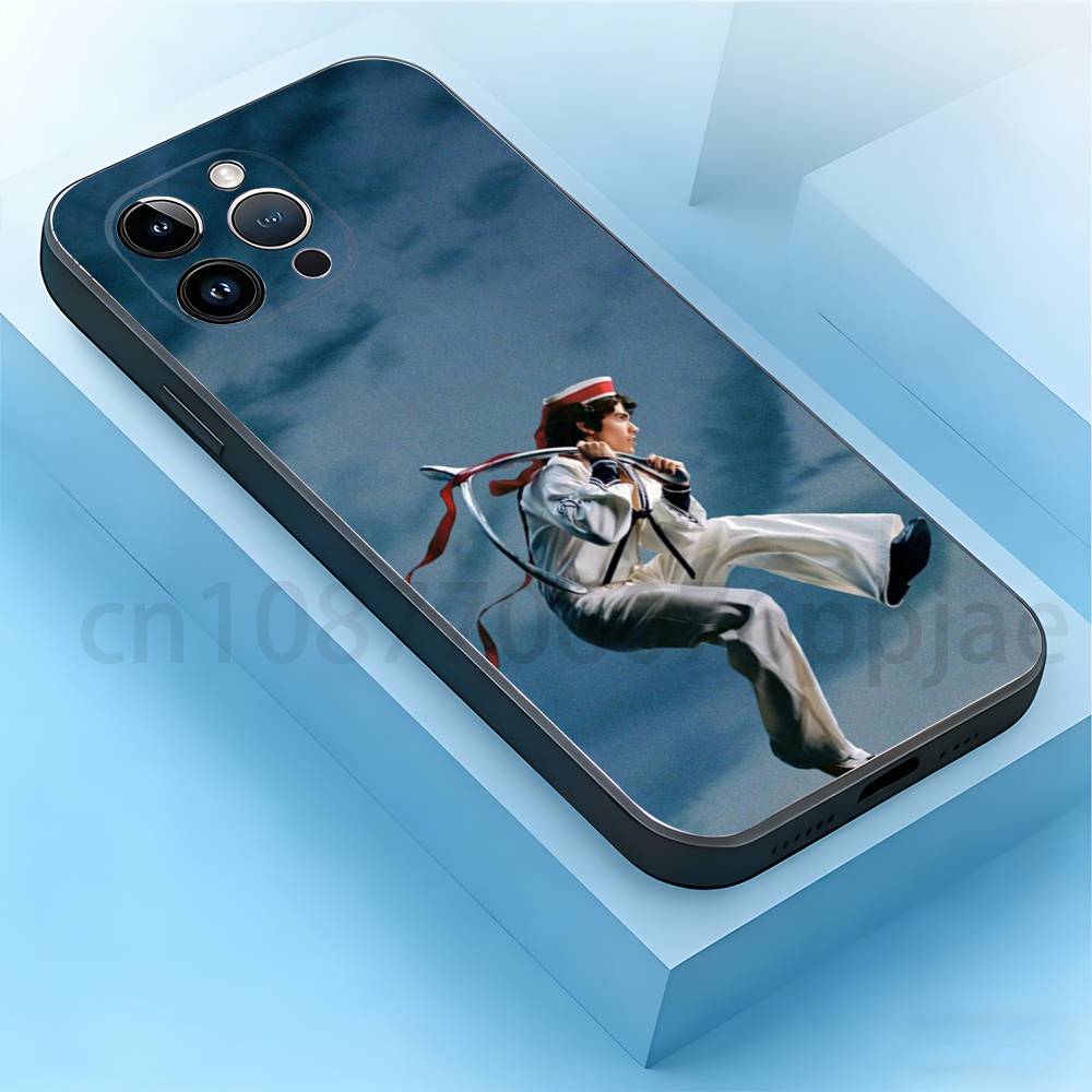 

C-Conan Gray Wishbone Phone Case For iPhone 17,16,15,14,13,12,11,Pro,Max,Plus,Mini, Anti Fall Black Matte Soft Bumper iPhone13