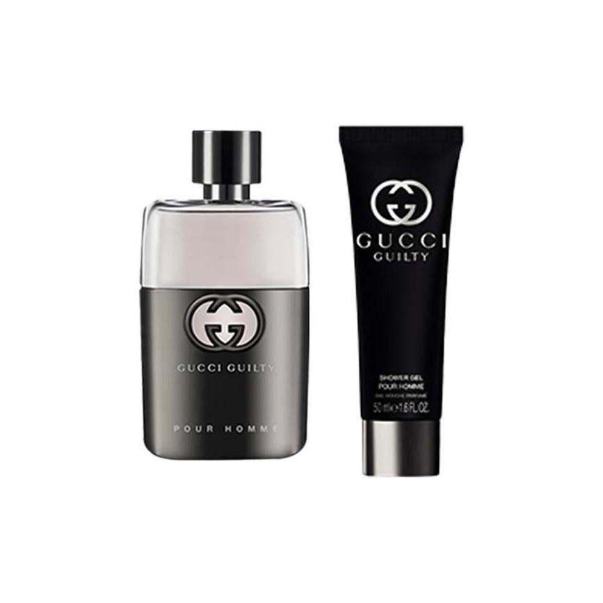 GUCCI Sinful Love Men Light Perfume, Shower Gel Perfume Set Woody, Eau De Toilette 50ml+50ml 50ml+50ml (Perfume+Body Gel)|Without Gift Box