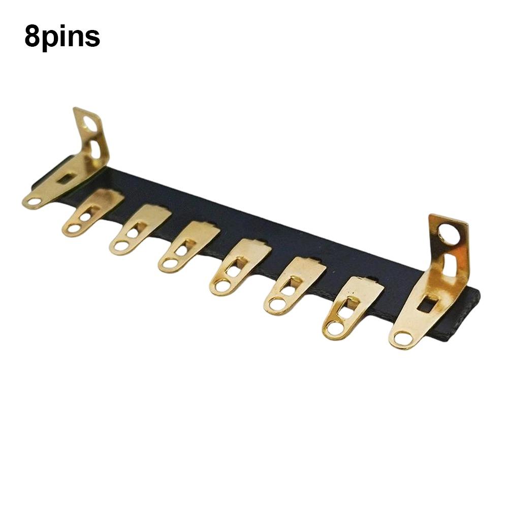 1Pcs G10 FR4 Bakelite Audio Tag Strip Board 3-16Pins HiFi DIY Solder Strip Wiring Solder Board