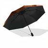 1pc Horse Sunset Automatic Folding Umbrella Portable Collapsible 8-Rib Umbrella for All Seasons, Casual Outdoor Accessory, B58