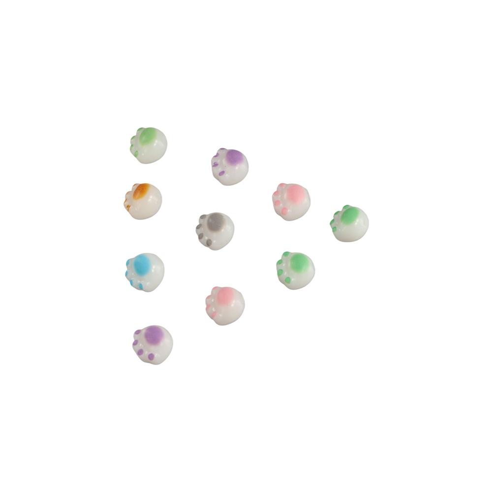

20pcs/Bag Cartoon Design Loose Spacer Beads Acrylic Jewelry Making Material Bracelet Making Kit оранжевый