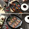 Nonstick Grill Pan Maifan Stone Grilling Skillet Frying Pan  steak/Bacon/Meat/Fish