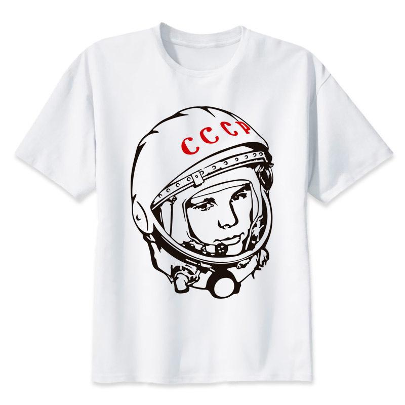 CCCP Russian T Shirt USSR Soviet Union KGB Moscow New Arrival Russia tshirt Fashion t-shirts Custom funny Design