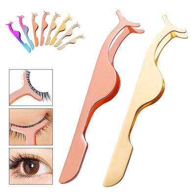 Professionelle falsche Wimpernpinzette, multifunktionale elastische Schönheitswerkzeuge