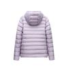 Anta Solid Color Hooded Long Sleeve Down Jacket Women Outerwear Vine-Flower-Purple 162447902-3