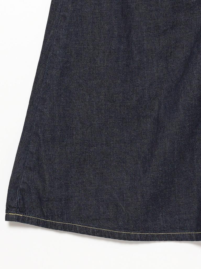 Beams Boy Women's Denim 5-Pocket Maxi Skirt, Blue Indigo, 13270558578