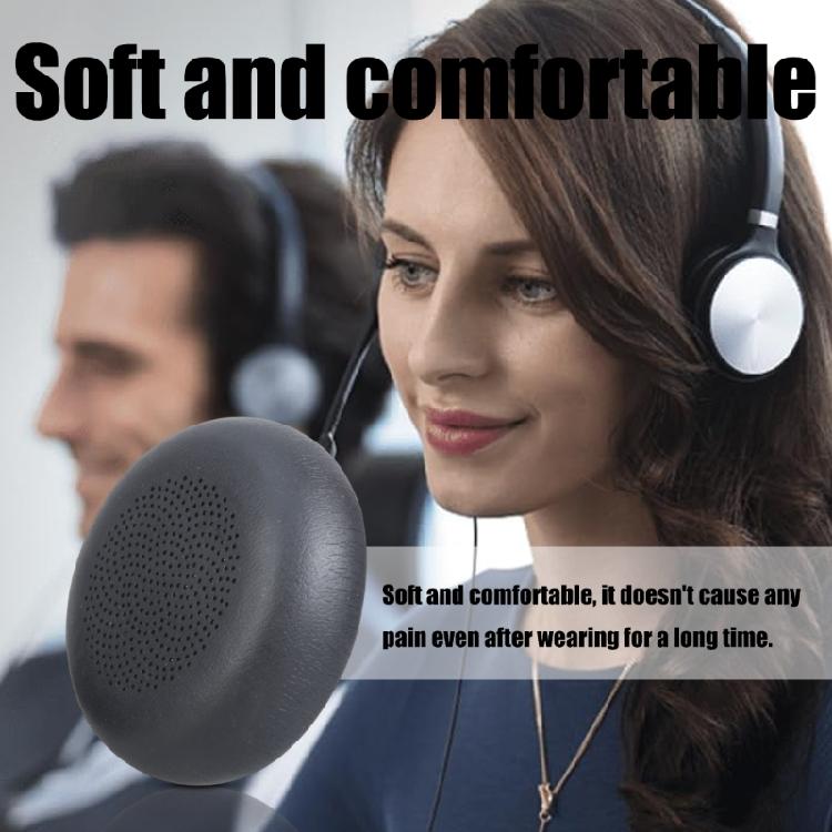 Replacement Earpads Ear Cushions for WH64 YHS36 WH62 WH66 Gaming Headsets Ear Pads Softer Leather Cover