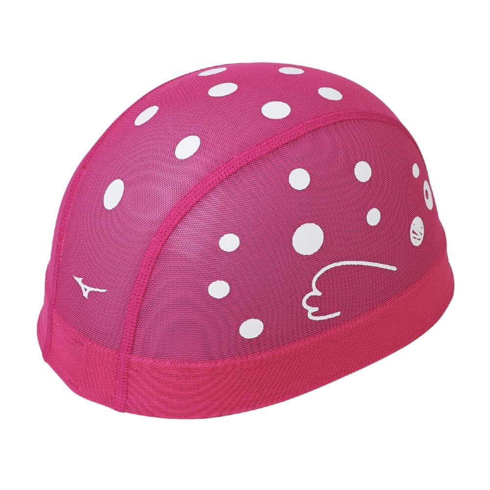 Mizuno N2JWC011 Mesh Swim Cap for Competitive and Size Rose Swimming, Swimming, Fitness, Unisex, M,