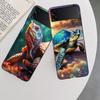Marine Organisms, Sea Turtles, And Animals Phone Case For Samsung Z Flip 7 6 5G Galaxy Z Flip 5 4 3 Black Hard Cell Cover Luxur