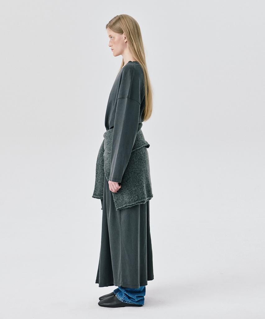 Bundercammer 25 Jersey Long Dress_Dark Grey