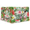 Outdoor Sofa Cushions 3 Pcs Multicolored Polyester