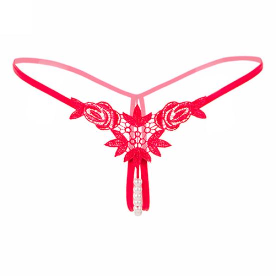 Frauen Sexy Tangas Strap G-string V-string Höschen Spitze Blume Unterwäsche Slips