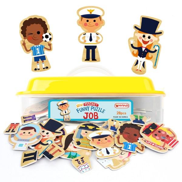 

Magnetic Nara New Magnetic Funny Puzzle Job, 1 комплект, 28 Peace, лучшая головоломка для малышей в Корее