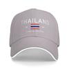 Thailandia FOND.1949 Krung Thep Maha Nakhon Capitale Cappellino da Baseball Unisex Adulto Logo Personalizzato Cappellino da Trucker Visiera Parasole Primavera Cappellini da Baseball