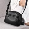 Women's Genuine Leather Shoulder Bag Crossbody Handmade Top Grain Cowhide Purse Ladies Casual Tote Handbag For Travel Daily Work