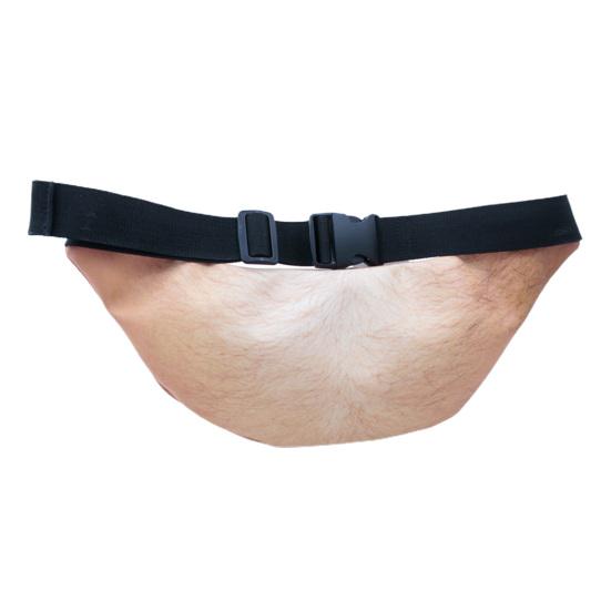 Waist Bag Large Capacity Adjustable Quick Release Zipper Closure Realistic Looking Item